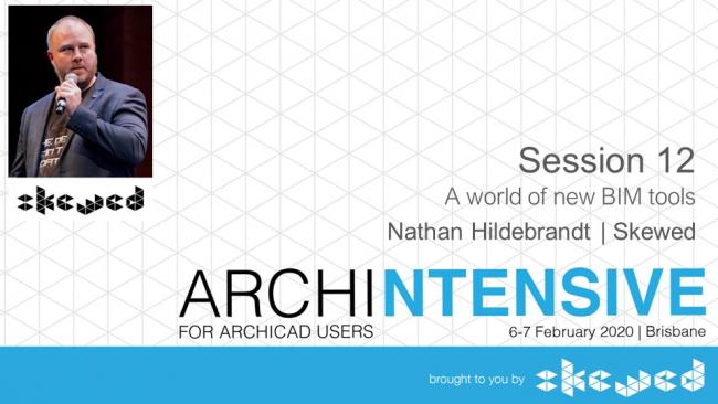 Session 12 slide - A world of new BIM tools