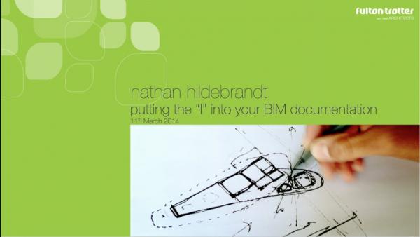 Webinar - Putting the "I" into your BIM documentation