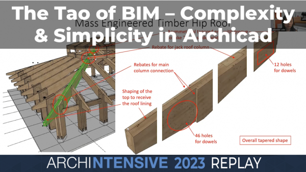 ARCHINTENSIVE 2023 - The Tao of BIM – Complexity and Simplicity