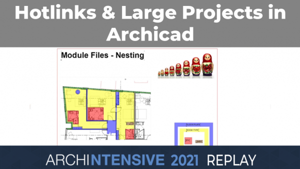 ARCHINTENSIVE 2021 - Managing the Virtual Babushka Doll - Hotlinking and Large Projects