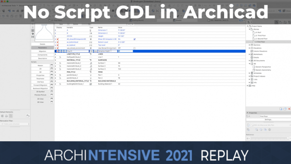 ARCHINTENSIVE 2021 - No-Script GDL