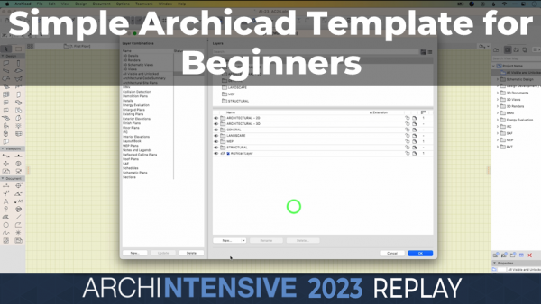 ARCHINTENSIVE 2023 - A Simple Template for students and beginners