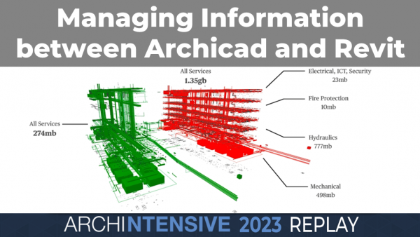 ARCHINTENSIVE 2023 - Tales of the Unexpected: Managing Information Exchange between Archicad and Revit, with Rohan Bailey