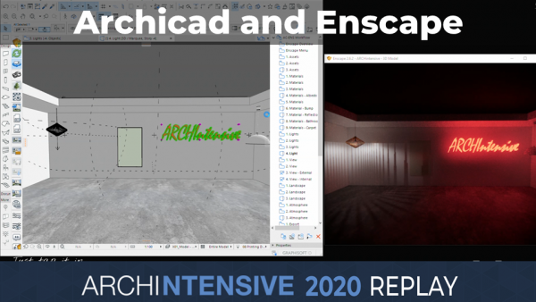 ARCHINTENSIVE 2020 - Visualisations using Enscape