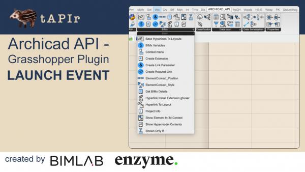 tAPIr Archicad API - Grasshopper Plugin